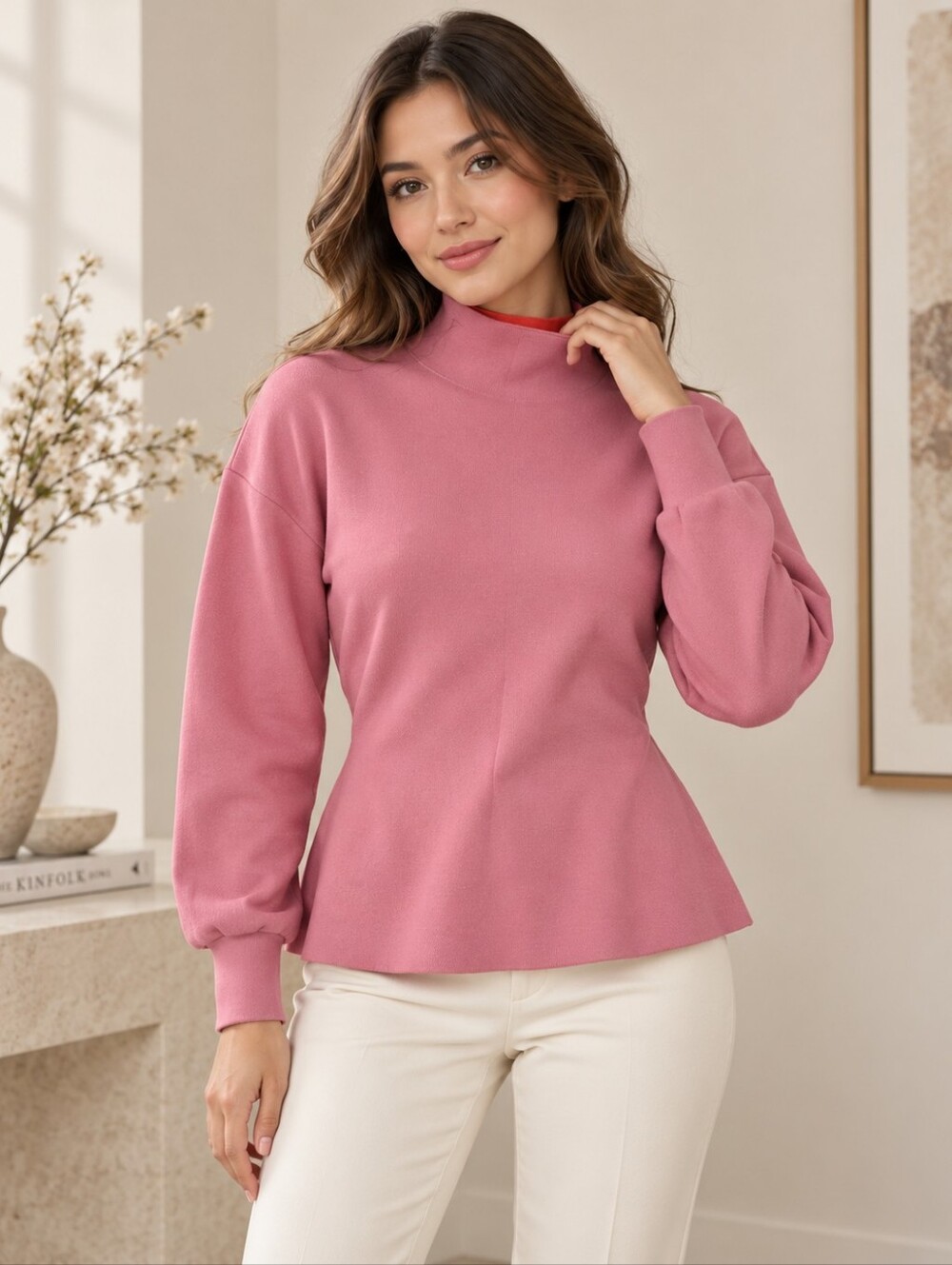 ZARA Pink Sweater